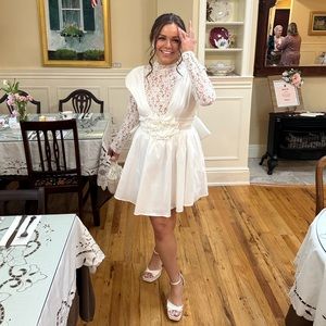 For Love & Lemons Rose Mini Dress DOES NOT INCLUDE LACEY BLOUSE UNDERNEATH